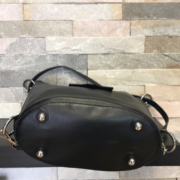 REBECCA MINKOFF Utility Convertible Leather Bucket - Picture 8 of 10